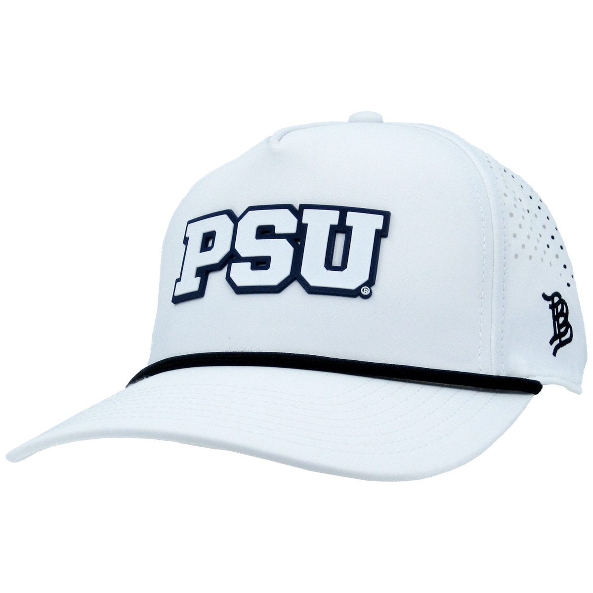 white Branded Bills hat with PSU patch